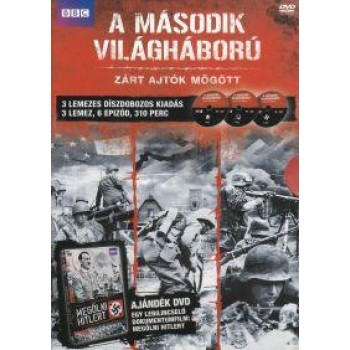 A MÁSODIK VILÁGHÁBORÚ - ZÁRT AJTÓK MÖGÖTT - DÍSZDOBOZOS 3DVD - (+MEGÖLNI HITLERT (2012)