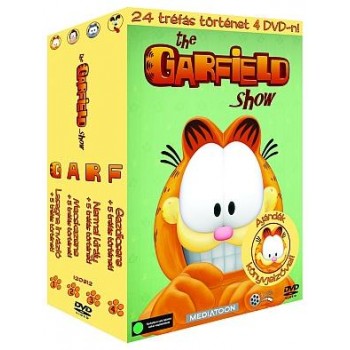THE GARFIELD SHOW - 1.-ES GYŰJTŐDOBOZ (ZÖLD) - 4 DVD - (2012)