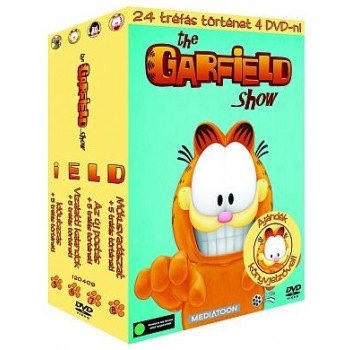 THE GARFIELD SHOW - 2.-ES GYŰJTŐDOBOZ (KÉK) - 4 DVD - (2012)