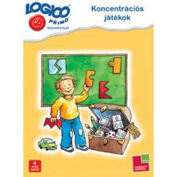 KONCENTRÁCIÓS JÁTÉKOK - LOGICO PRIMO FELADATKÁRTYÁK
