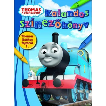 THOMAS A GŐZMOZDONY - KALANDOS SZÍNEZŐKÖNYV - THOMAS JÁTÉKOS FEJTÖRŐI 1. (2012)