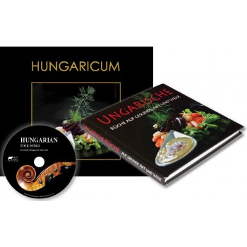 HUNGARICUM (KÖNYV + FOLK MUISC CD MELLÉKLETTEL - ANGOL) (2012)