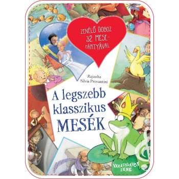 A LEGSZEBB KLASSZIKUS MESÉK - ZENÉLŐ DOBOZ 32 MESEKÁRTYÁVAL (2012)
