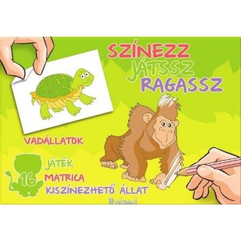 SZÍNEZZ, JÁTSSZ, RAGASSZ - VADÁLLATOK (2012)