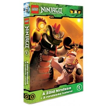 A ZÖLD NINDZSA - LEGO NINJAGO 4. - DVD - (2012)