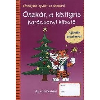 OSZKÁR, A KISTIGRIS - KARÁCSONYI KIFESTŐ (2012)