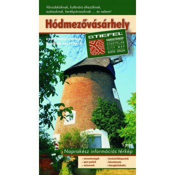 HÓDMEZŐVÁSÁRHELY VÁROS TÉRKÉPE - HAJTOGATOTT (2009)