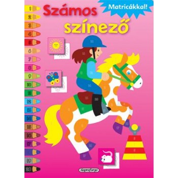 SZÁMOS SZÍNEZŐ MATRICÁKKAL! - RÓZSASZÍN (2013)