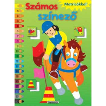SZÁMOS SZÍNEZŐ MATRICÁKKAL! - ZÖLD (2013)