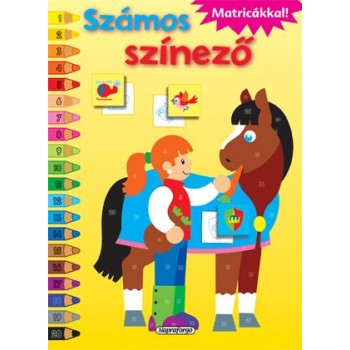 SZÁMOS SZÍNEZŐ MATRICÁKKAL! - SÁRGA (2013)