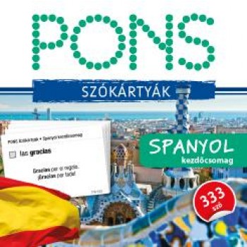 PONS SZÓKÁRTYÁK - SPANYOL KEZDŐCSOMAG (2013)