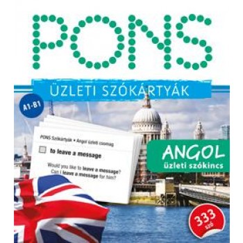 PONS SZÓKÁRTYÁK - ANGOL ÜZLETI SZÓKINCS (2013)