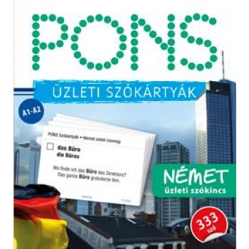 PONS SZÓKÁRTYÁK - NÉMET ÜZLETI SZÓKINCS (2013)
