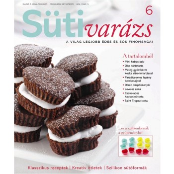 SÜTIVARÁZS 6. - AJÁNDÉK 12 DB MINI SZILIKONSZÍVECSKE (2013)