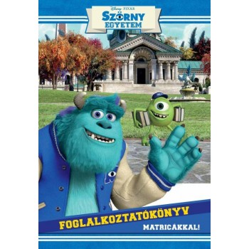 SZÖRNY EGYETEM - FOGLALKOZTATÓKÖNYV MATRICÁKKAL! (2013)