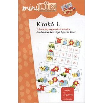 KIRAKÓ 1. - KOMBINÁCIÓS KÉSZSÉGET FEJL. FÜZET (MINILÜK)