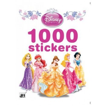 DISNEY PRINCESS - 1000 STICKERS (A4 MATRICÁS SZÍNEZŐ) (2013)