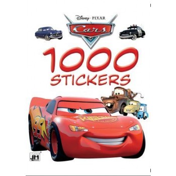CARS - 1000 STICKERS (VERDÁK, MATRICÁS SZÍNEZŐ) (2013)