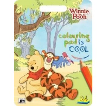 WINNIE THE POOH - COLORING PAD IS COOL - MICIMACKÓ, A4 SZÍNEZŐ MAPPA (2013)