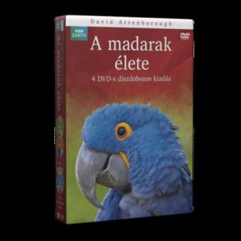 A MADARAK ÉLETE BBC - DÍSZDOBOZ - 4 DVD - (2013)