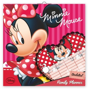 NAPTÁR PG MINNI MOUSE CSALÁDI TERVEZŐ (2013)