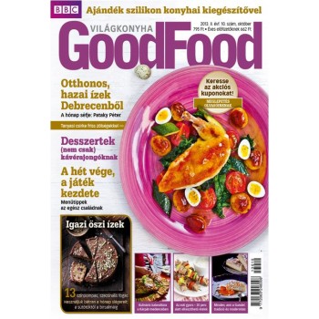 GOODFOOD - VILÁGKONYHA II. ÉVF. (2013/10.) +AJÁNDÉK SZILIKON SÜTŐFORMÁKKAL (2013)