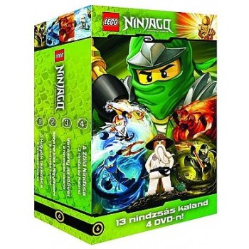 LEGO NINJAGO - 1.-ES GYŰJTŐDOBOZ 1-4.RÉSZ - 4DVD (2013)