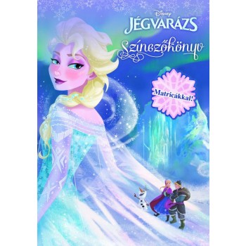 JÉGVARÁZS SZÍNEZŐKÖNYV MATRICÁKKAL - DISNEY (2013)