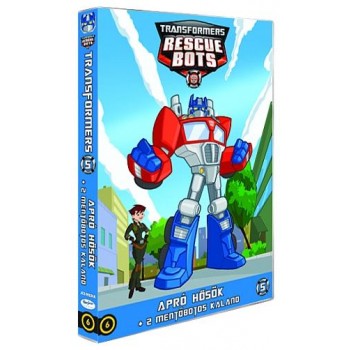 APRÓ HŐSÖK - TRANSFORMERS RESCUE BOTS 5. - DVD - (2013)