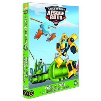 RÚGD A PORT - TRANSFORMERS RESCUE BOTS 8. - DVD - (2013)