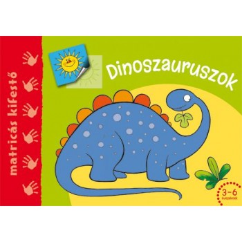 DINOSZAURUSZOK - MATRICÁS KIFESTŐ (2014)