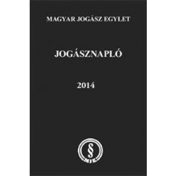 JOGÁSZNAPLÓ 2014 + ZSEBNAPLÓ 2014 (2013)