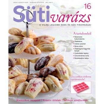 SÜTIVARÁZS 16. - SZILIKON MADELEINE FORMÁVAL (2014)