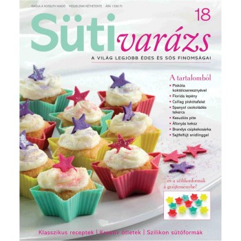 SÜTIVARÁZS 18. - 12 DARAB MINI SZILIKONCSILLAG (2014)