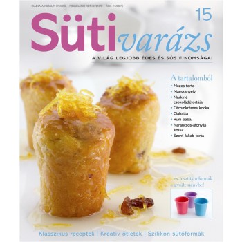 SÜTIVARÁZS 15. - 3 KIS SZILIKON SÜTŐFORMÁVAL (2014)
