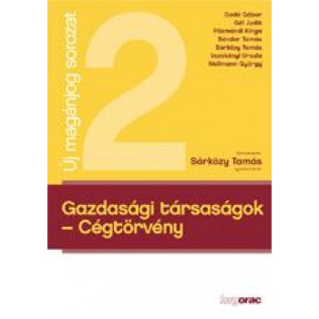 GAZDASÁGI TÁRSASÁGOK - CÉGTÖRVÉNY (2014)
