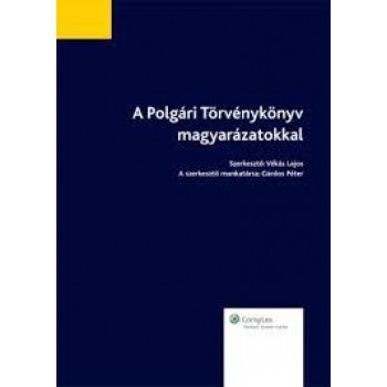 A POLGÁRI TÖRVÉNYKÖNYV MAGYARÁZATOKKAL (2013)
