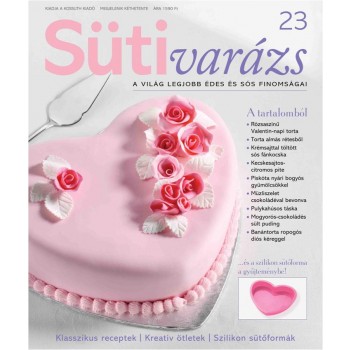 SÜTIVARÁZS 23. - NAGYMÉRETŰ SZILIKON SZÍVFORMA (2014)