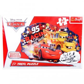 CARS TREFL PUZZLE - MAXI 60