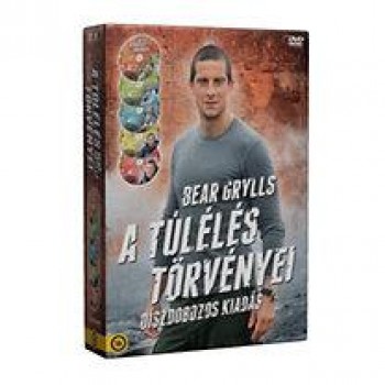 A TÚLÉLÉS TÖRVÉNYEI - BEAR GRYLLS DÍSZDOBOZ - DVD - (2014)