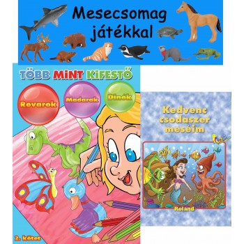 MESECSOMAG JÁTÉKKAL - KÉK (FIÚKNAK) (2014)