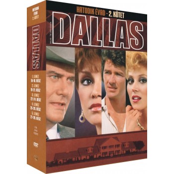 DALLAS - HATODIK ÉVAD/2. KÖTET - 5DVD - (1983)