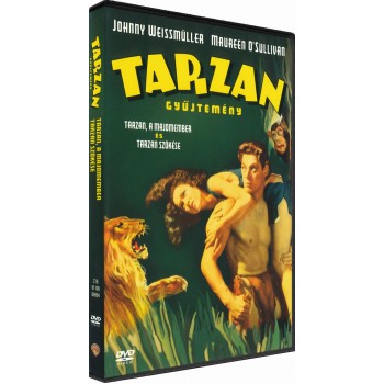 TARZAN, A MAJOMEMBER+TARZAN SZÖKÉSE - DVD - (TARZAN GYŰJTEMÉNY) (1932)