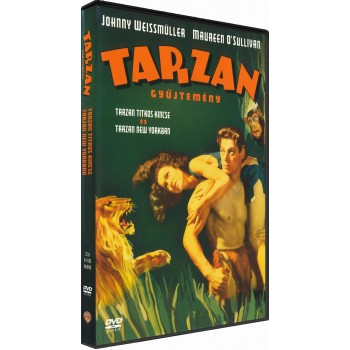 TARZAN TITKOS KINCSE+TARZAN NEW YORKBAN - DVD - (TARZAN GYŰJTEMÉNY) (1941)