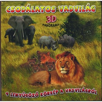CSODÁLATOS VADVILÁG - 3D PANORÁMA KÖNYV (2014)