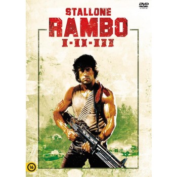 RAMBO I-II-III - DÍSZDOBOZ - DVD - (2014)