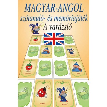 MAGYAR-ANGOL SZÓTANULÓ- ÉS MEMÓRIAJÁTÉK - A VARÁZSLÓ (2014)