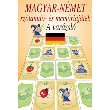 MAGYAR-NÉMET SZÓTANULÓ- ÉS MEMÓRIAJÁTÉK - A VARÁZSLÓ (2014)