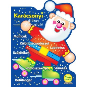 KARÁCSONYI JÁTÉKOS FOGLALKOZTATÓ - KÉK (2014)