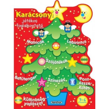 KARÁCSONYI JÁTÉKOS FOGLALKOZTATÓ - PIROS (2014)